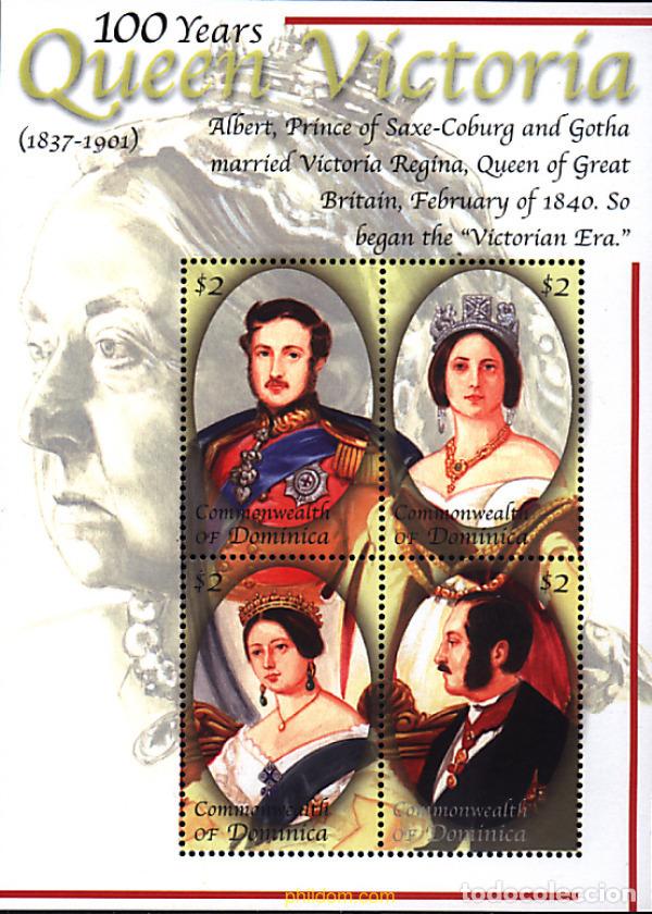 Briefmarken: 302949 MNH DOMINICA 2001 CENTENARIO DE LA MUERTE DE LA REINA VICTORIA