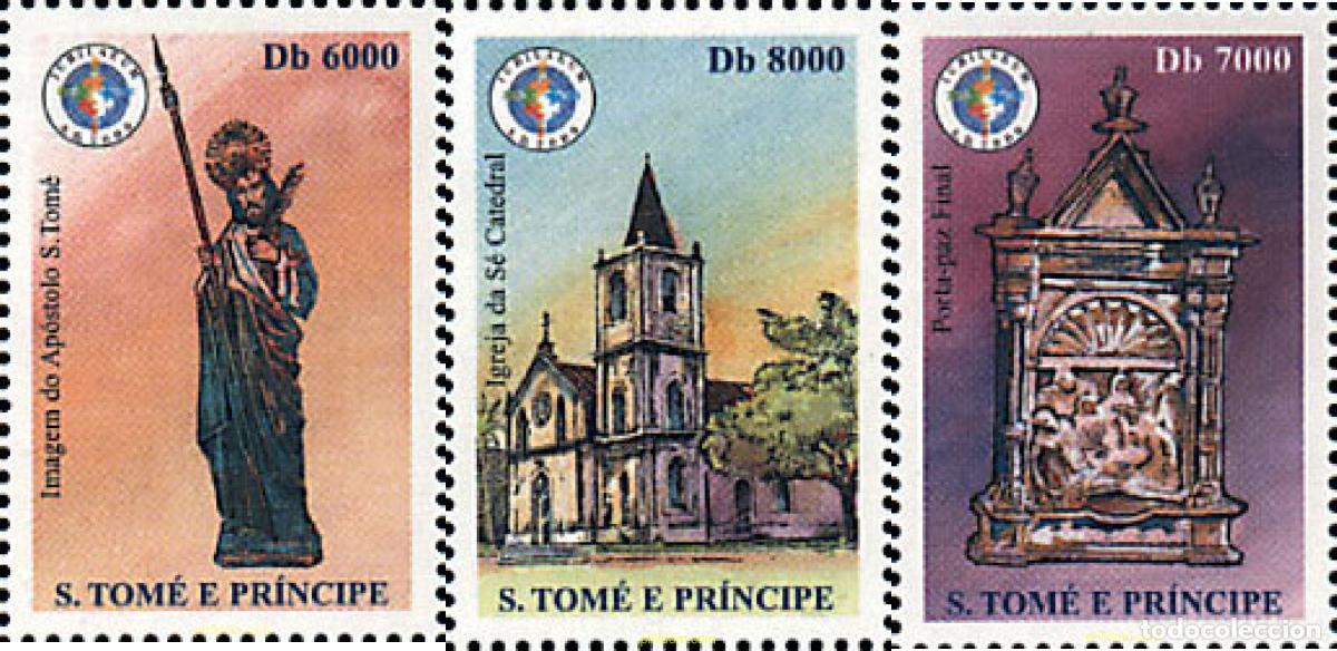 Sellos: 361155 MNH SANTO TOME Y PRINCIPE 2000 2000 A&Ntilde;OS DE CRISTIANISMO