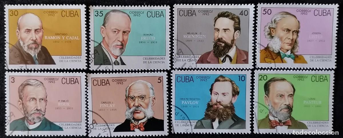 Sellos: CUBA 1993 - CIENT&Iacute;FICOS .