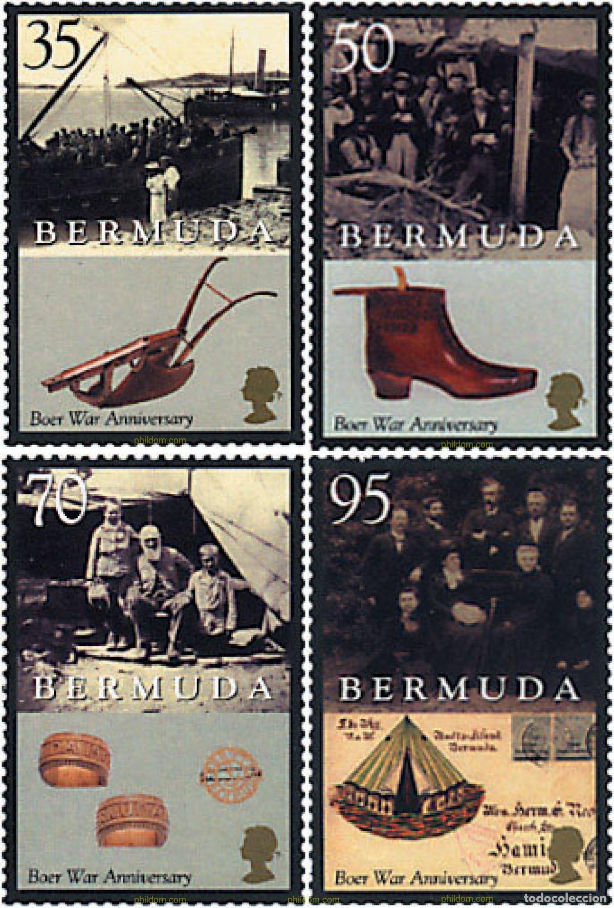 Sellos: 78296 MNH BERMUDAS 2001 PERSONAJES DE LEYENDA