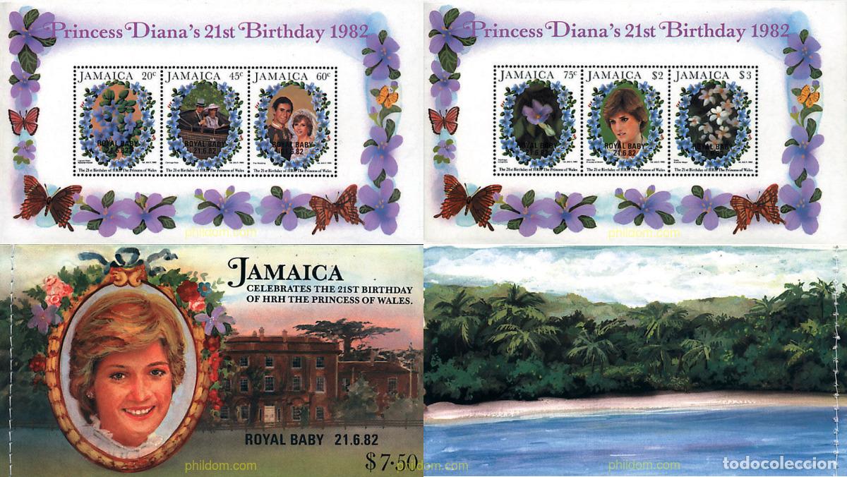Sellos: 2316 MNH JAMAICA 1982 NACIMIENTO DEL PRINCIPE GUILLERMO DE GALES