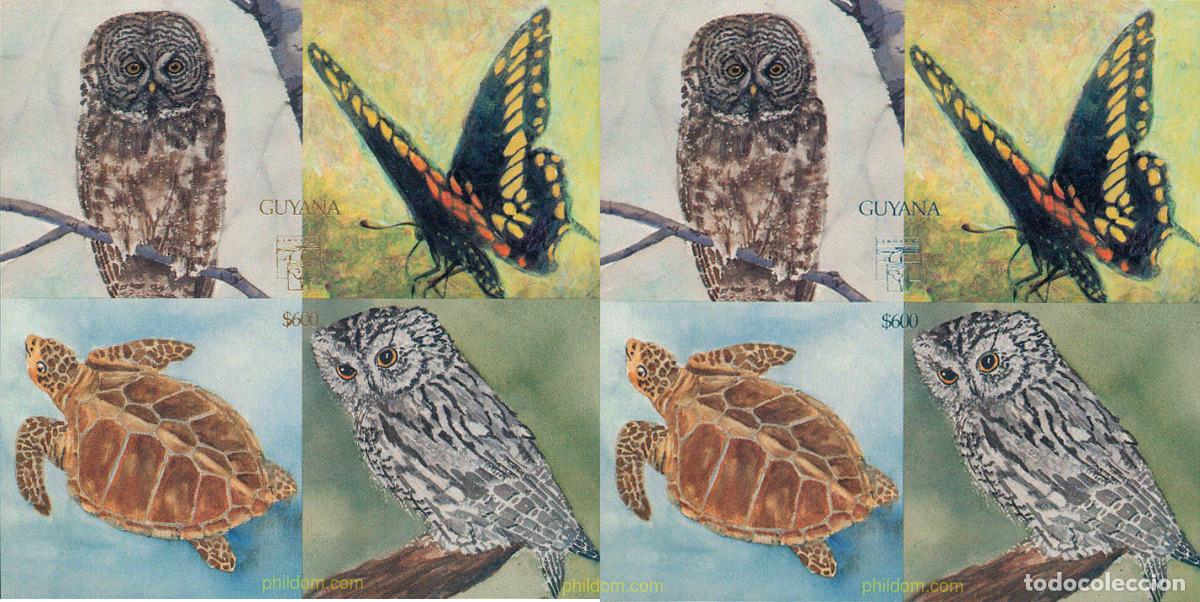 Sellos: 77088 MNH GUYANA 1992 GENOVA 92. EXPOSICION FILATELICA INTERNACIONAL