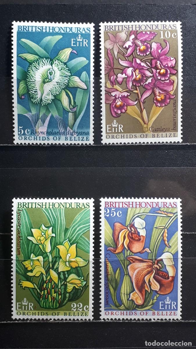 Sellos: HONDURAS BRIT&Aacute;NICA . A&Ntilde;O 1969. **. YVERT 229/32.