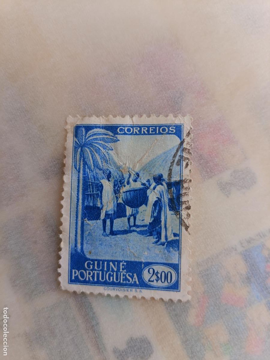 Sellos: Guinea portuguesa, sello usado