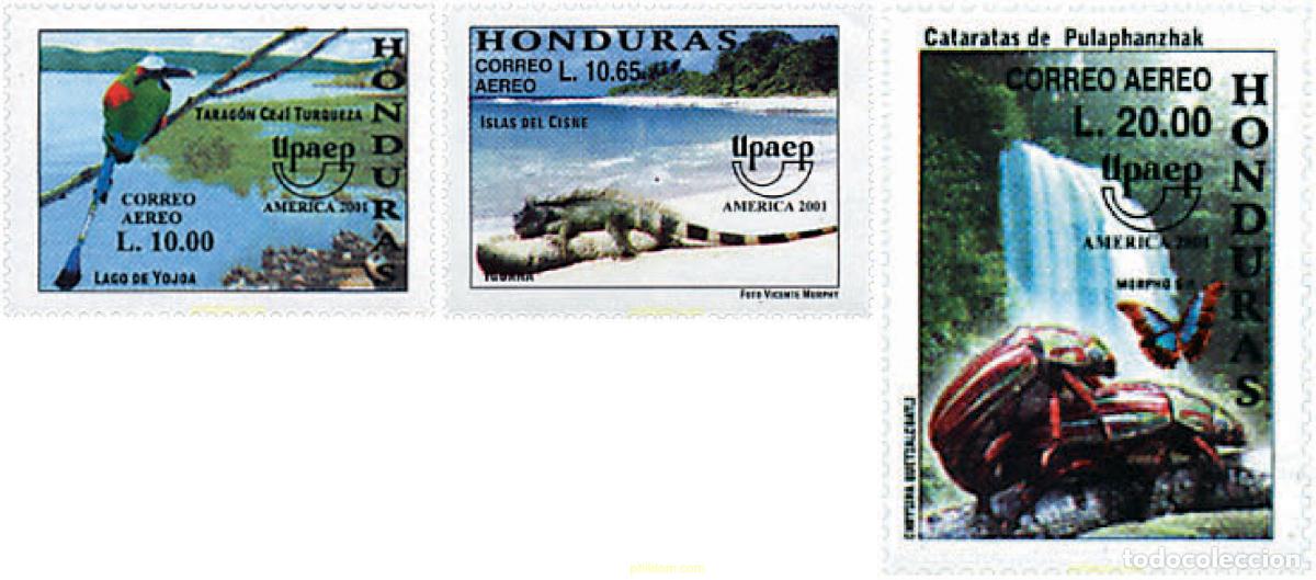 Sellos: 114299 MNH HONDURAS 2002 AMERICA-UPAEP 2001 - PATRIMONIO DE LA HUMANIDAD
