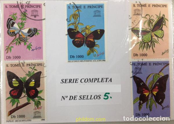 Sellos: 303013 USED SANTO TOME Y PRINCIPE 1996 50 ANIVERSARIO DE LA UNESCO