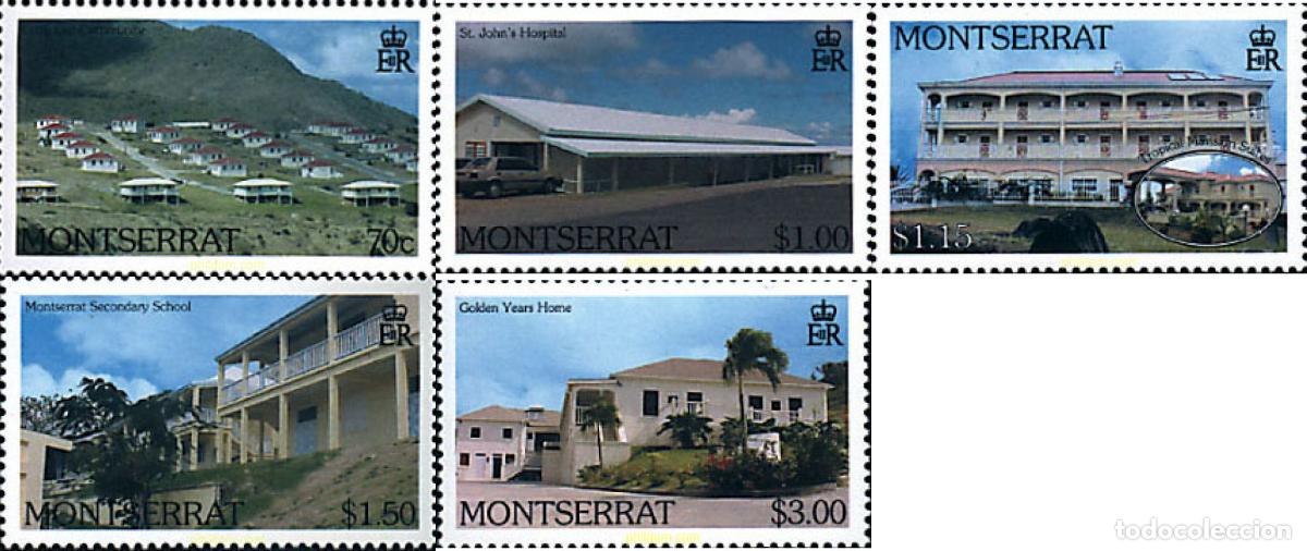Sellos: 78501 MNH MONTSERRAT 2001 PROGRAMA DE RECONSTRUCCION