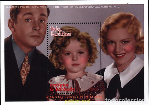 Sellos: 82544 MNH ANTIGUA Y BARBUDA 2001 SHIRLEY TEMPLE
