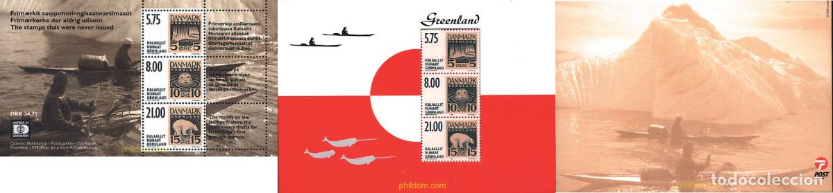 Sellos: 364605 MNH GROENLANDIA 2001 HAFNIA 01. EXPOSICION FILATELICA INTERNACIONAL
