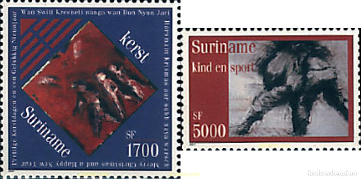 Sellos: 99932 MNH SURINAM 2001 NAVIDAD
