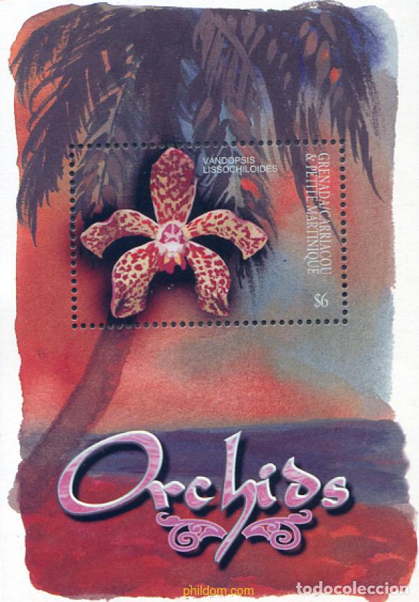 Sellos: 320384 MNH GRANADA GRANADINAS 2001 ORQUIDEAS