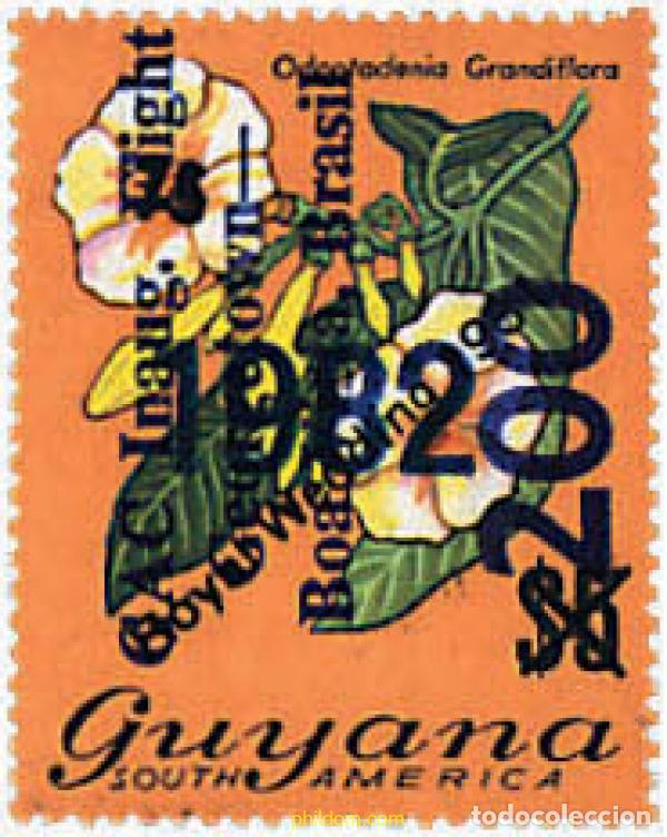 Sellos: 87731 MNH GUYANA 1982 VUELO INAUGURAL ENTRE GEORGETOWN Y BOA VISTA