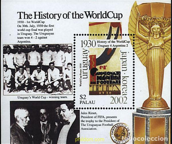 Sellos: 349874 MNH PALAU 2001 COPA DEL MUNDO DE FUTBOL. COREA DEL SUR Y JAPON-02