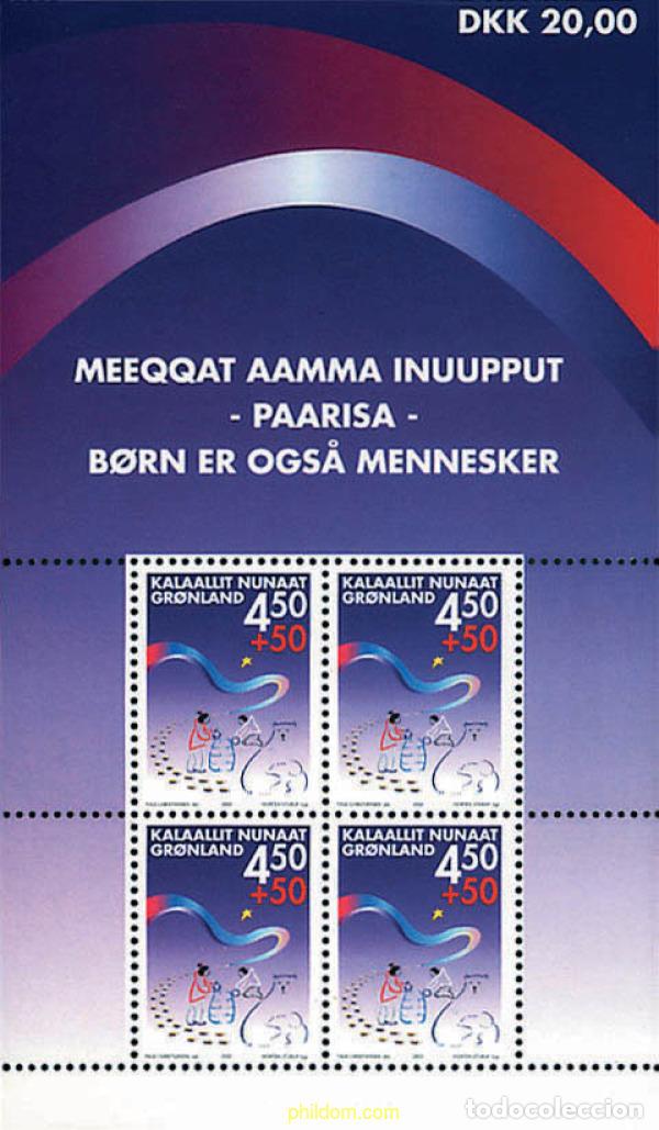 Sellos: 87007 MNH GROENLANDIA 2002 PROYECTO PAARISA