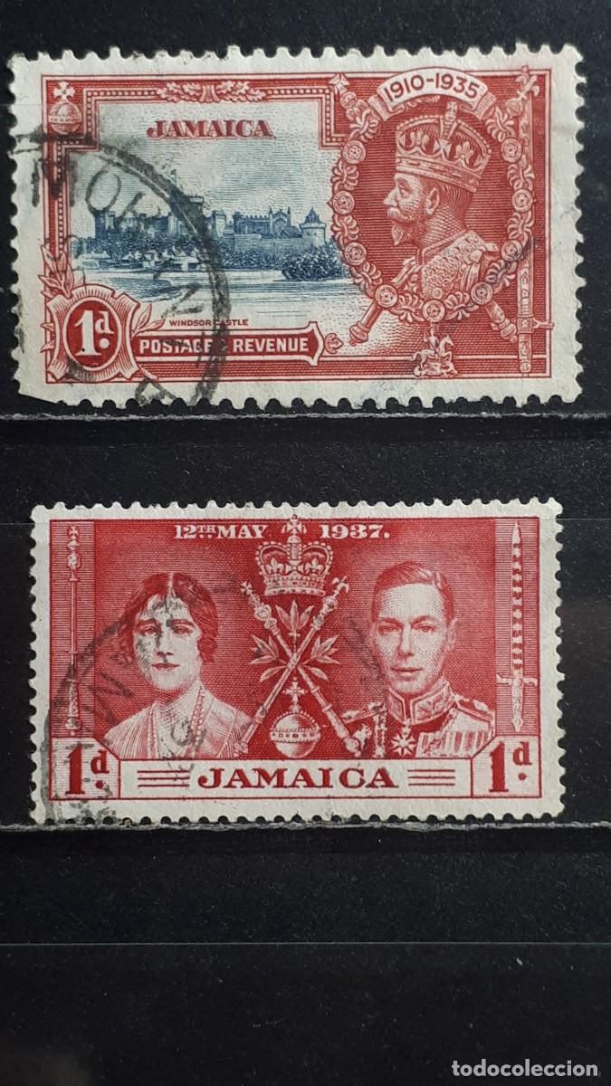 Sellos: JAMAICA. A&Ntilde;O 1935-7. &deg;. YVERT 116, 120