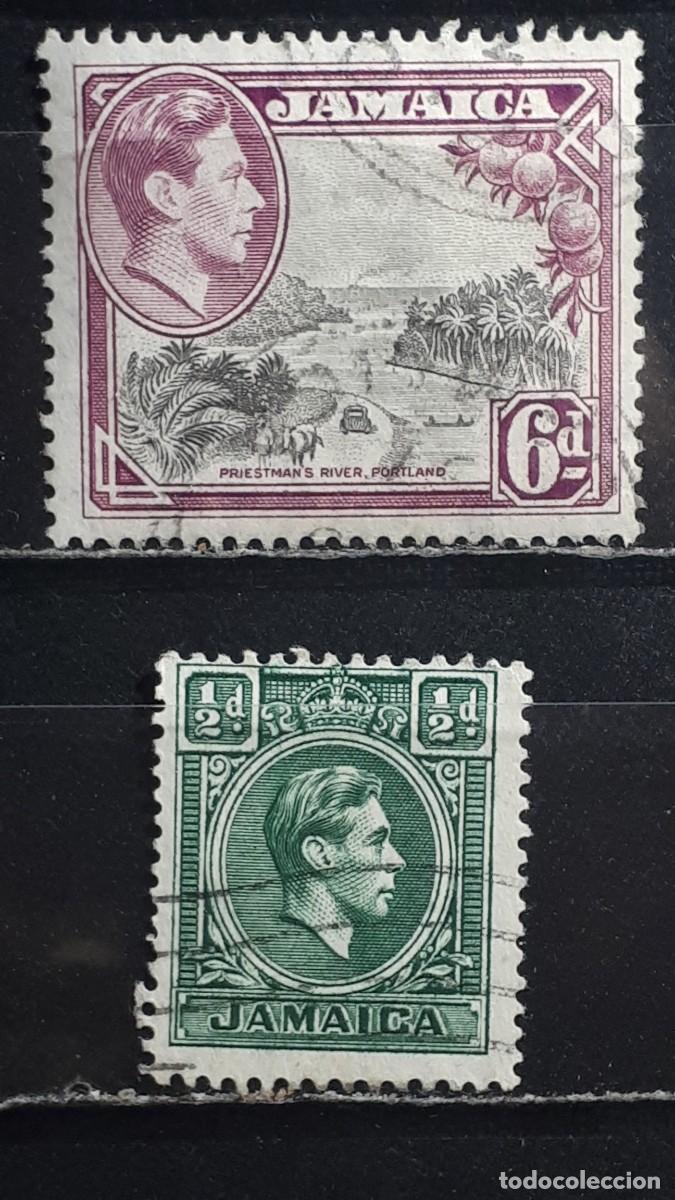 Sellos: JAMAICA. A&Ntilde;O 1938. &deg;. YVERT 123, 130