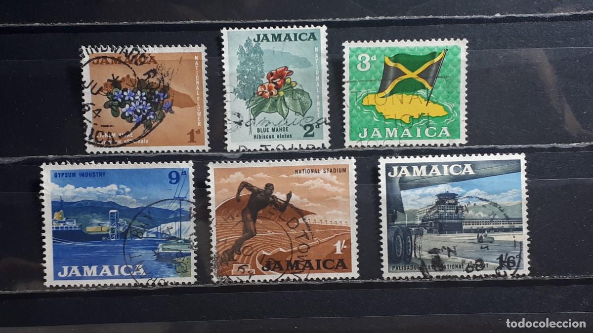 Sellos: JAMAICA. A&Ntilde;O 1964. &deg;. YVERT 224, 226, 228, 232/4
