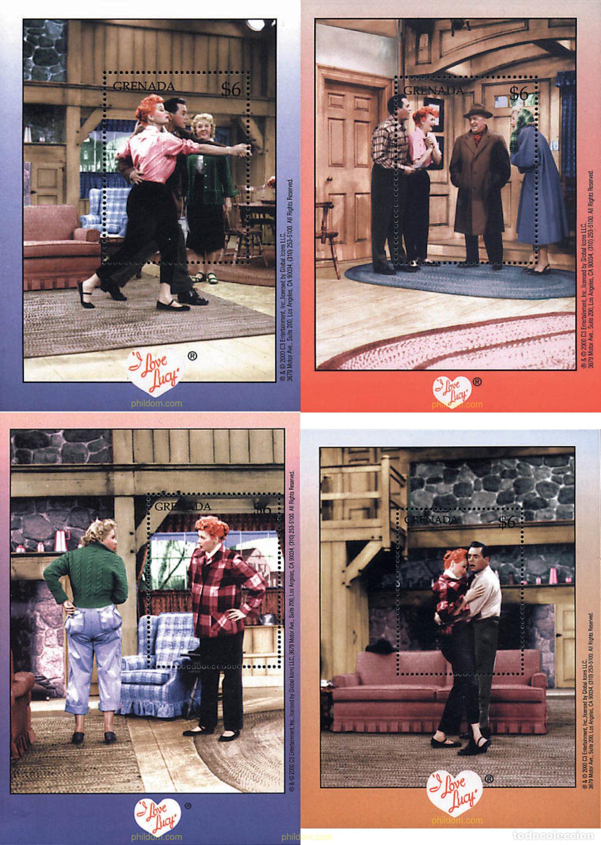 Sellos: 368926 MNH GRANADA 2001 I LOVE LUCY