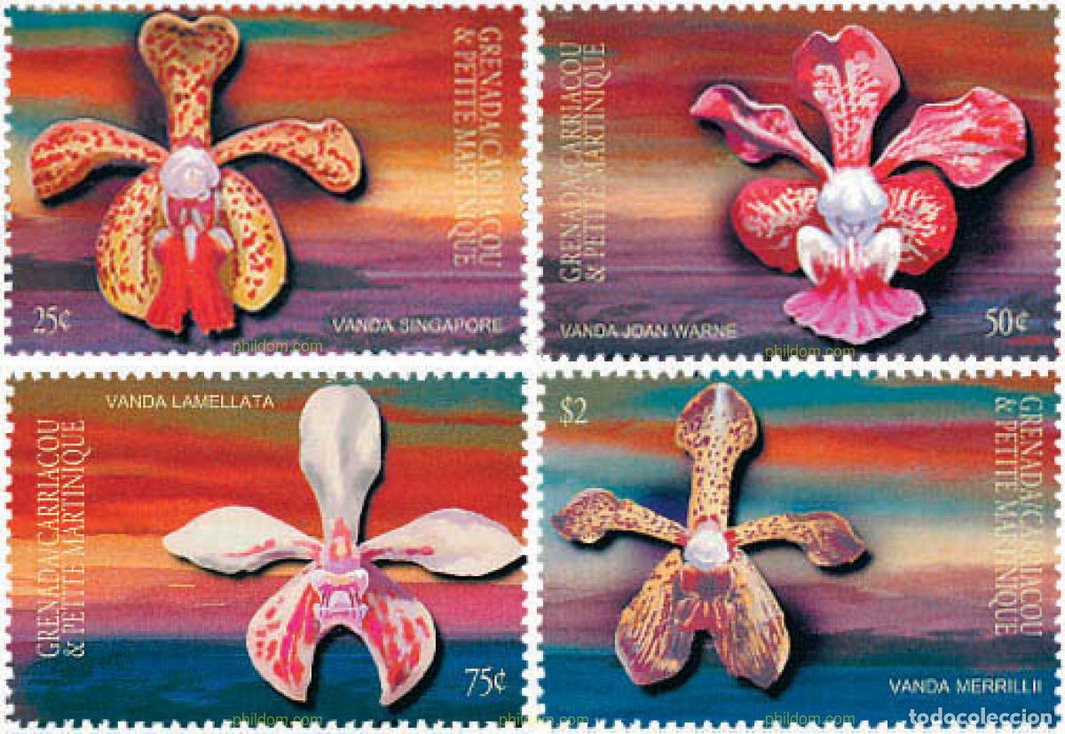 Sellos: 91578 MNH GRANADA GRANADINAS 2001 ORQUIDEAS