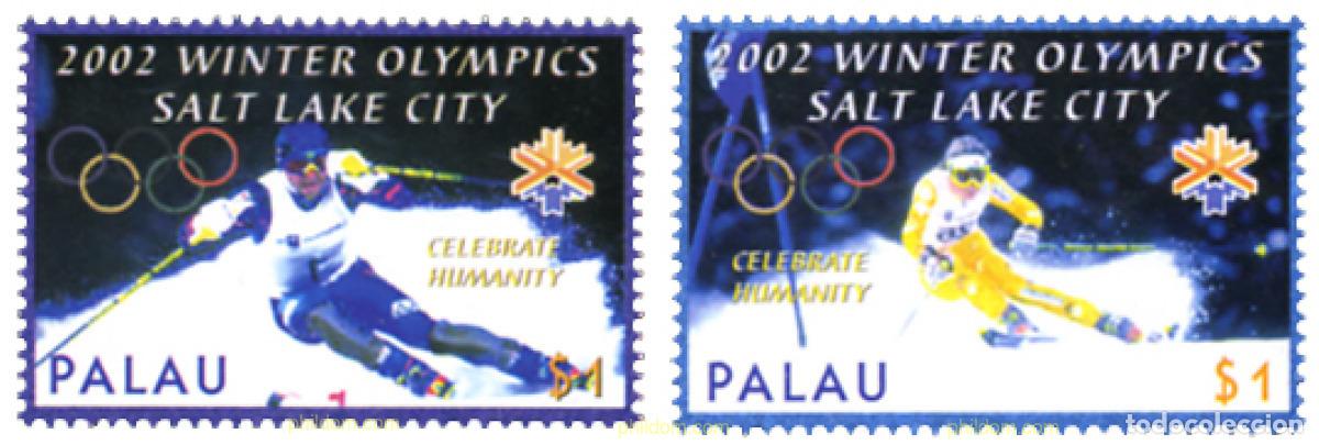 Sellos: 93384 MNH PALAU 2002 19 JUEGOS OLIMPICOS INVIERNO. SALT LAKE CITY 2002