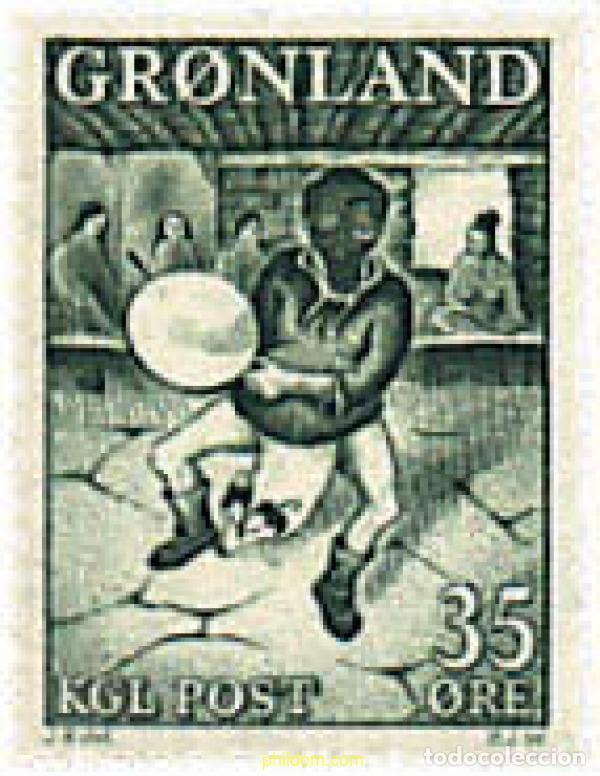 Briefmarken: 96843 MNH GROENLANDIA 1961 LEYENDAS DE GROENLANDIA
