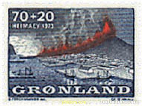 Briefmarken: 96861 MNH GROENLANDIA 1973 PRO AYUDA A LOS AFECTADOS POR LA ERUPCION DEL VOLCAN EN LA ISLA DE HEIMA