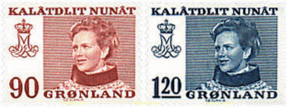 Briefmarken: 96864 MNH GROENLANDIA 1974 REINA MARGRETHE II
