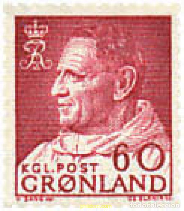 Briefmarken: 96834 MNH GROENLANDIA 1968 REY FREDERIK IX