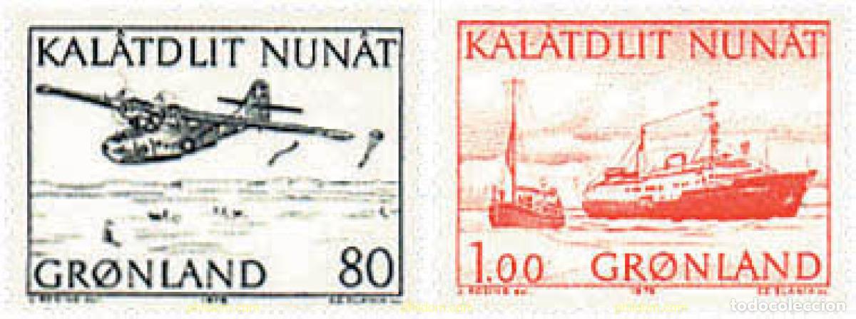 Briefmarken: 96868 MNH GROENLANDIA 1976 TRANSPORTES POSTALES