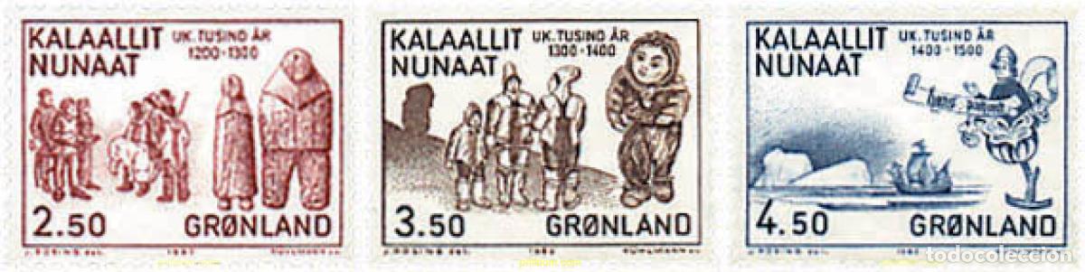 Briefmarken: 96900 MNH GROENLANDIA 1983 MILENARIO DEL DESCUBRIMIENTO DE LA CULTURA ESQUIMAL POR LOS EUROPEOS