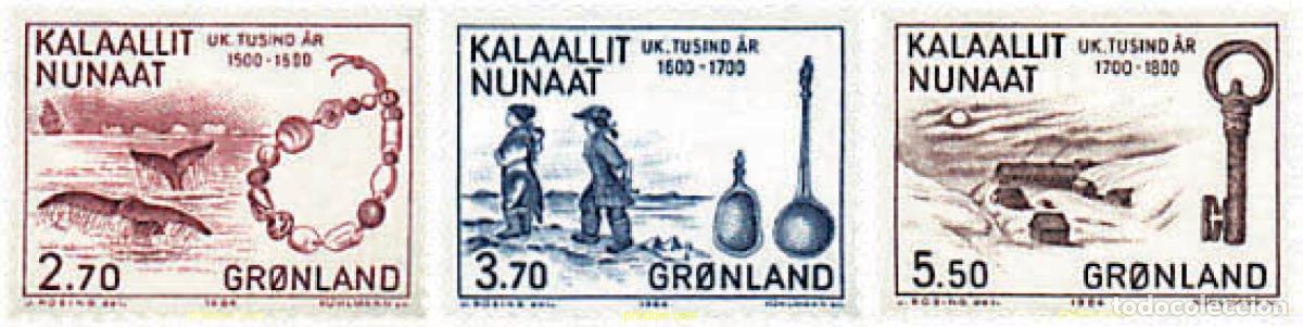 Briefmarken: 96902 MNH GROENLANDIA 1984 MILENARIO DEL DESCUBRIMIENTO DE LA CULTURA ESQUIMAL POR LOS EUROPEOS