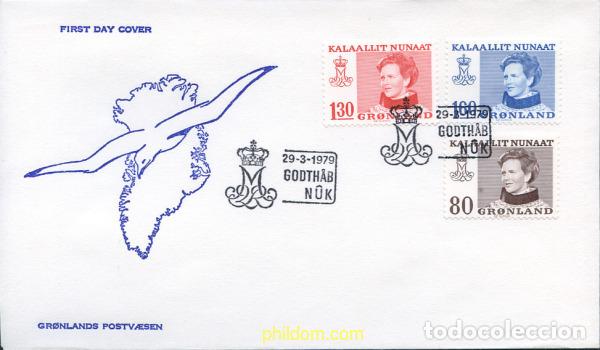 Sellos: 260776 MNH GROENLANDIA 1979 REINA MARGRETHE II