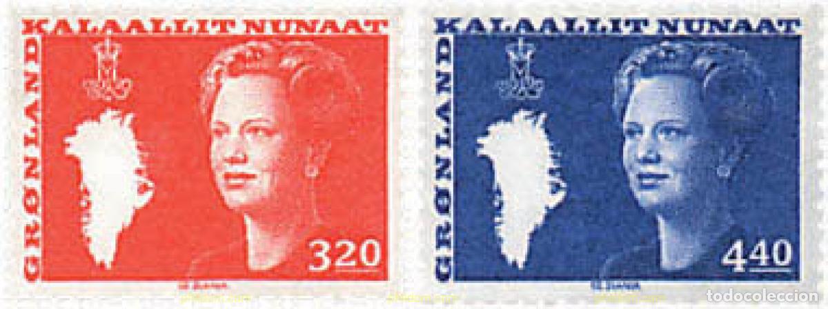 Sellos: 96969 MNH GROENLANDIA 1989 REINA MARGRETHE II