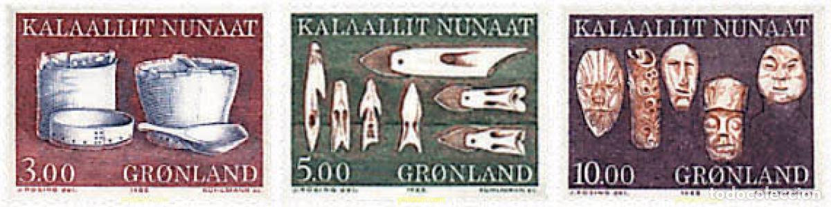 Sellos: 96965 MNH GROENLANDIA 1988 ARTESANIA
