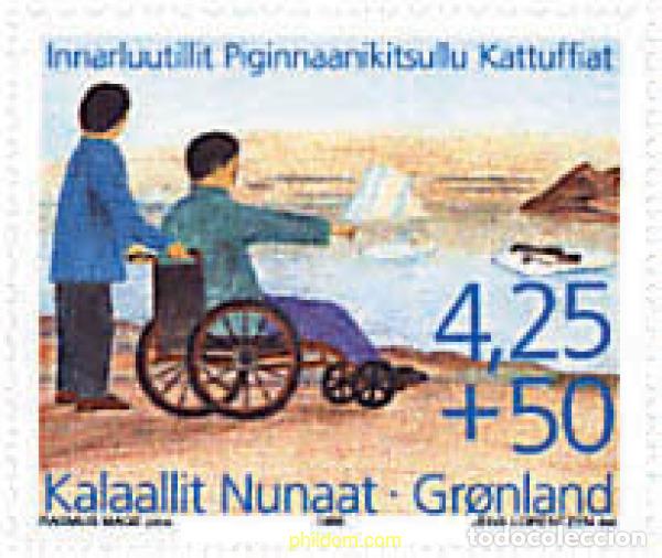 Sellos: 97069 MNH GROENLANDIA 1996 ASOCIACION DE DISCAPACITADOS