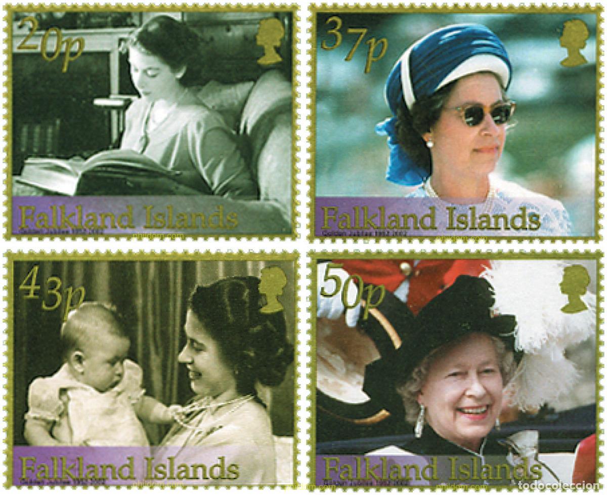 Sellos: 98720 MNH FALKLAND 2002 50 ANIVERSARIO DEL ACCESO AL TRONO DE ISABEL II