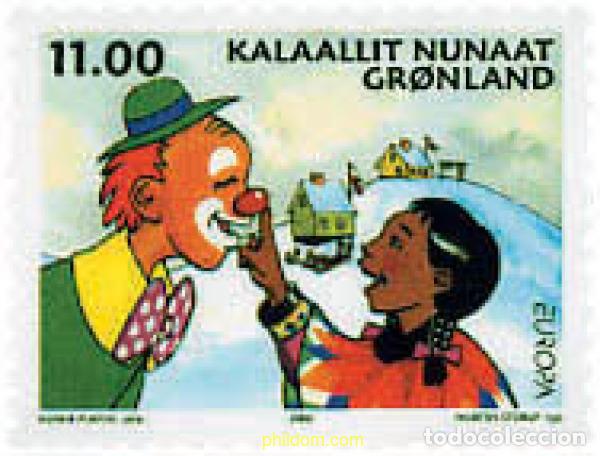 Sellos: 99096 MNH GROENLANDIA 2002 EUROPA CEPT 2002 - EL CIRCO