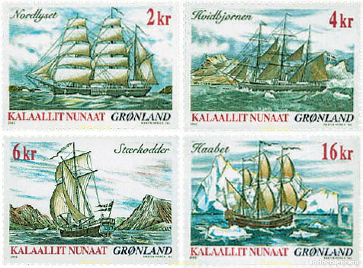 Briefmarken: 99094 MNH GROENLANDIA 2002 VELEROS