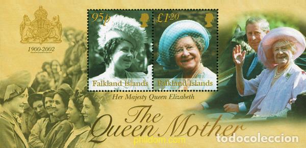 Briefmarken: 99395 MNH FALKLAND 2002 HOMENAJE A LA REINA MADRE