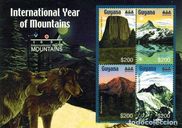 Briefmarken: 277100 MNH GUYANA 2002 A&Ntilde;O INTERNACIONAL DE LA MONTA&Ntilde;A
