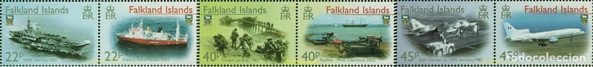 Briefmarken: 312219 MNH FALKLAND 2002 20 ANIVERSARIO DE LA LIBERACION