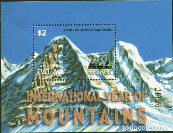 Briefmarken: 99758 MNH PALAU 2002 A&Ntilde;O INTERNACIONAL DE LA MONTA&Ntilde;A