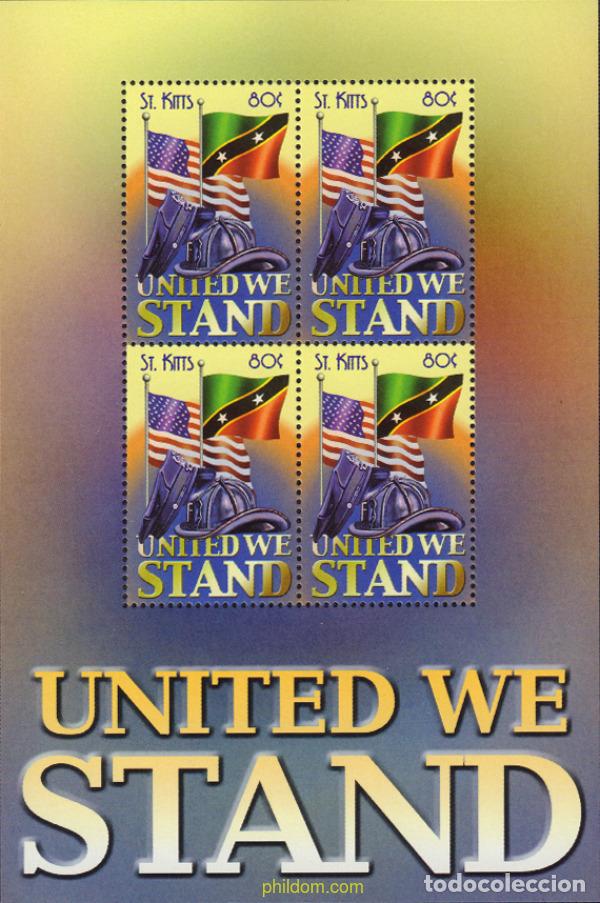 Briefmarken: 152464 MNH SAN KITTS 2002 SOLIDARIDAD CON ESTADOS UNIDOS