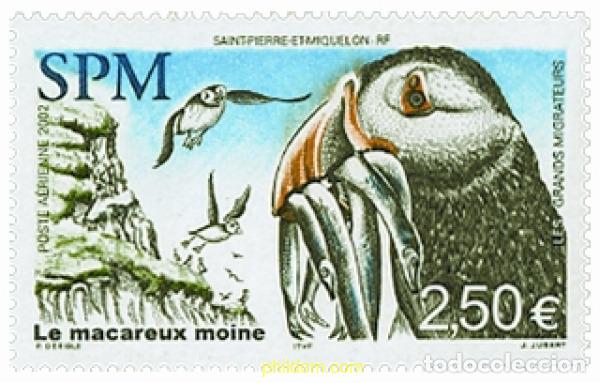 Briefmarken: 99788 MNH SAN PEDRO Y MIQUELON 2002 LOS GRANDES MIGRADORES