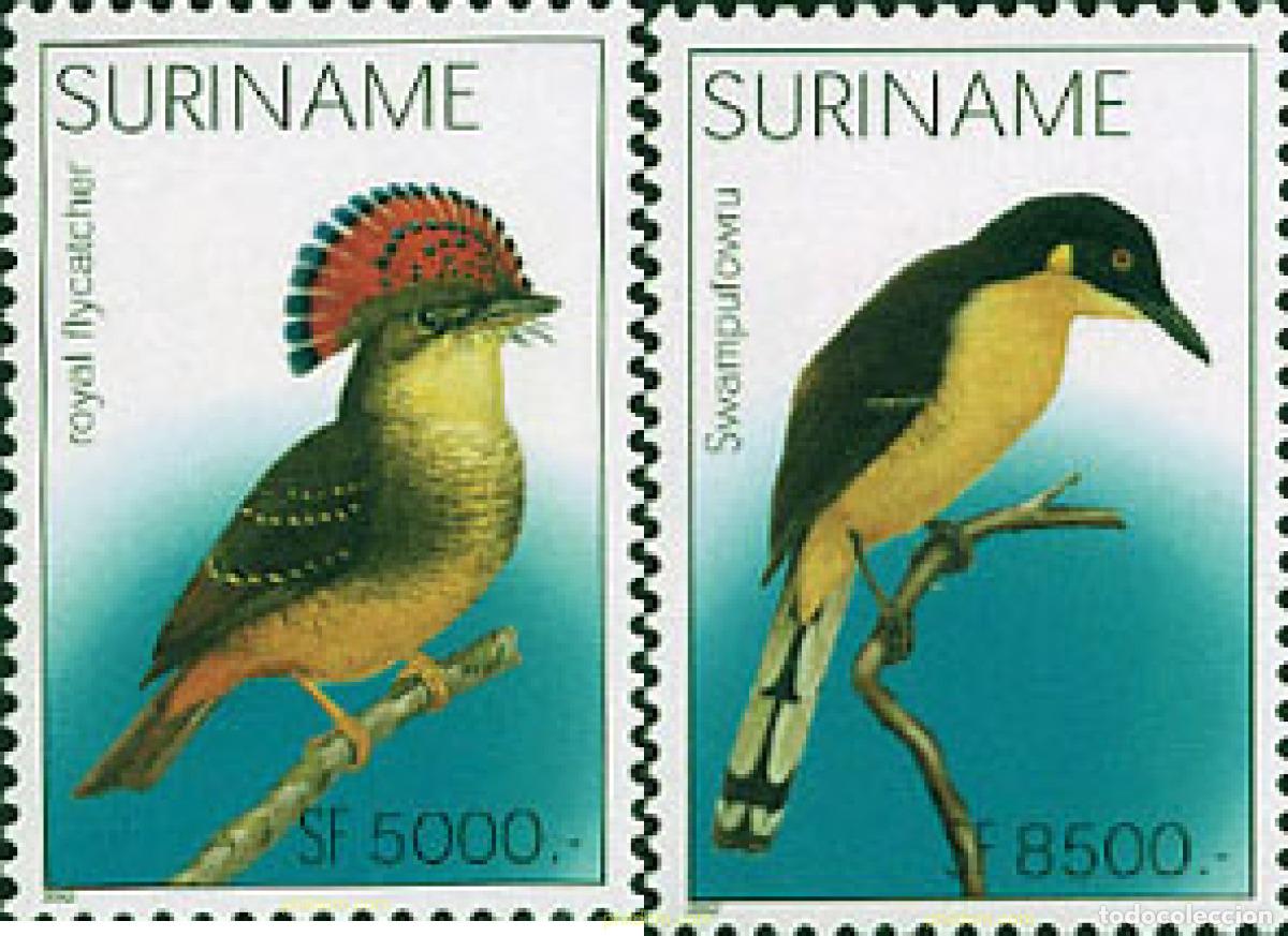 Briefmarken: 197114 MNH SURINAM 2002 AVES
