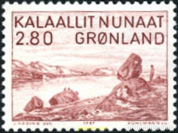 Sellos: 100244 MNH GROENLANDIA 1987 HOMENAJE A PETER ROSING