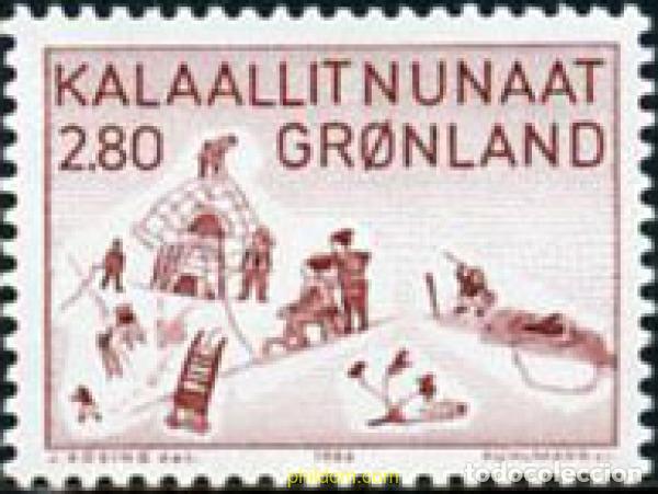 Sellos: 100243 MNH GROENLANDIA 1986 ARTISTAS DE GROENLANDIA