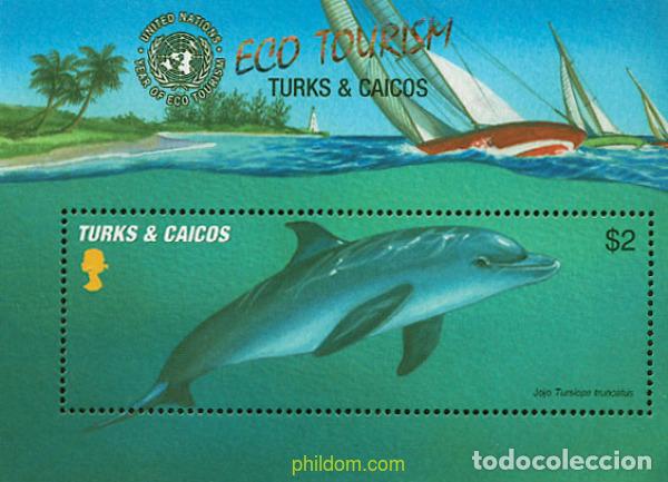 Sellos: 100426 MNH TURKS Y CAICOS 2002 A&Ntilde;O INTERNACIONAL DEL ECOTURISMO