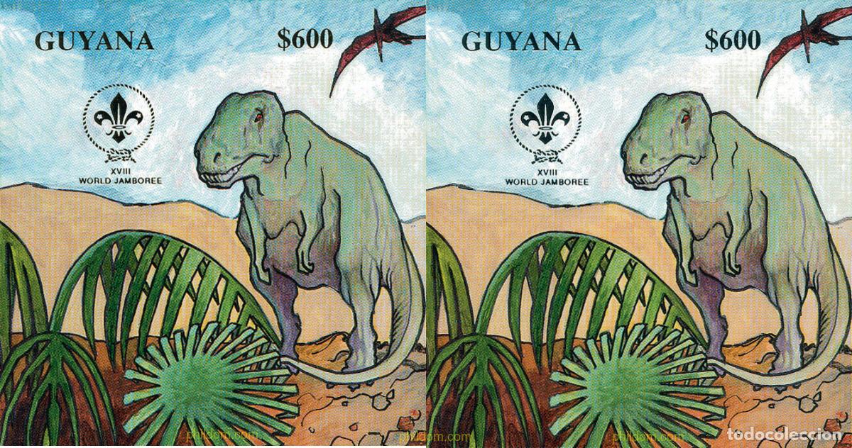 Sellos: 213056 MNH GUYANA 1993 18 JAMBOREE MUNDIAL EN HOLANDA