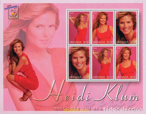 Sellos: 101188 MNH GRANADA 2002 HEIDI KLUM